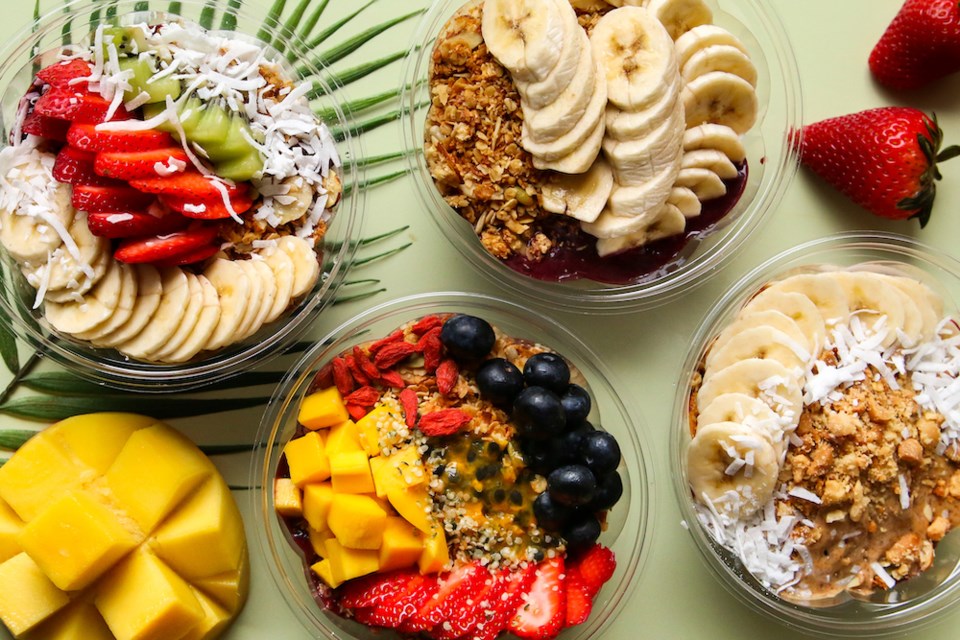 Items on Honolulu Coffee's past summer menu include fun, fresh, nourishing dishes. 