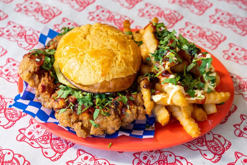 Hot Chicken Pineapple Express - credit Rich Won 6