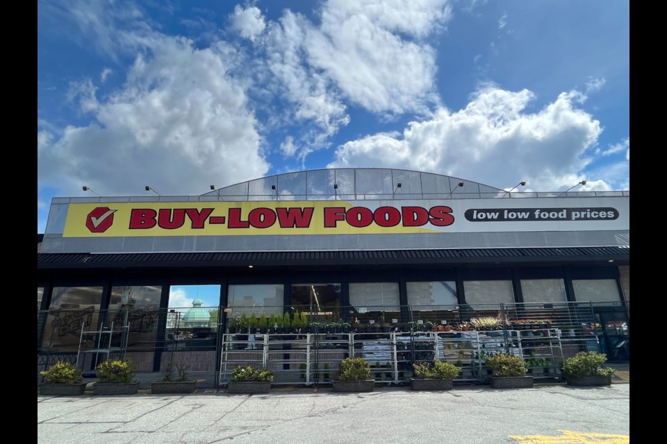 Buy-Low Foods originally opened in 1966 on Arbutus Street in Vancouver