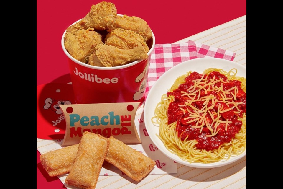 Jollibee is a Filipino fast-food chain with locations around the world. The first Vancouver franchise opened in early 2022 on Granville Street.