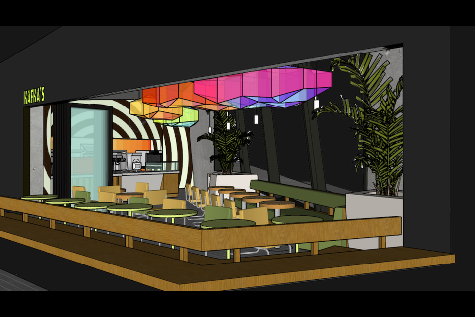 A look at the new Kafka's location, designed by Scott Cohen. 