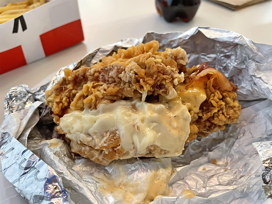 KFC Double Down KelsaIoanna