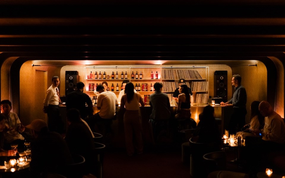 Lala, the vinyl "listening bar" concept that completes the offerings of the buzzy new restaurant June on Cambie, officially opens on Thursday, May 15, 2025. 