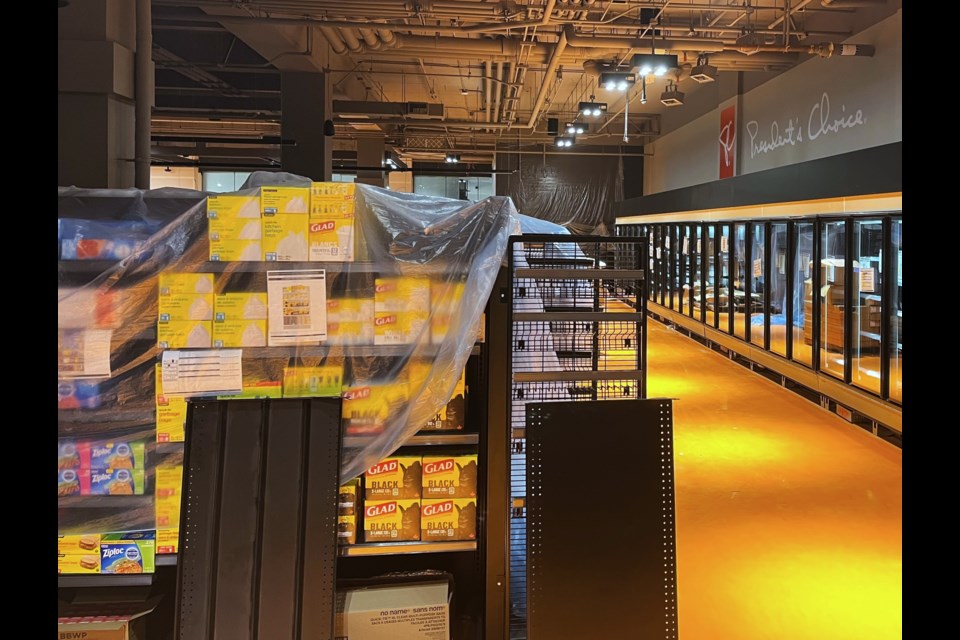 The new Loblaws City Market grocery store in downtown Vancouver will open at The Post building in late January-early February 2024.