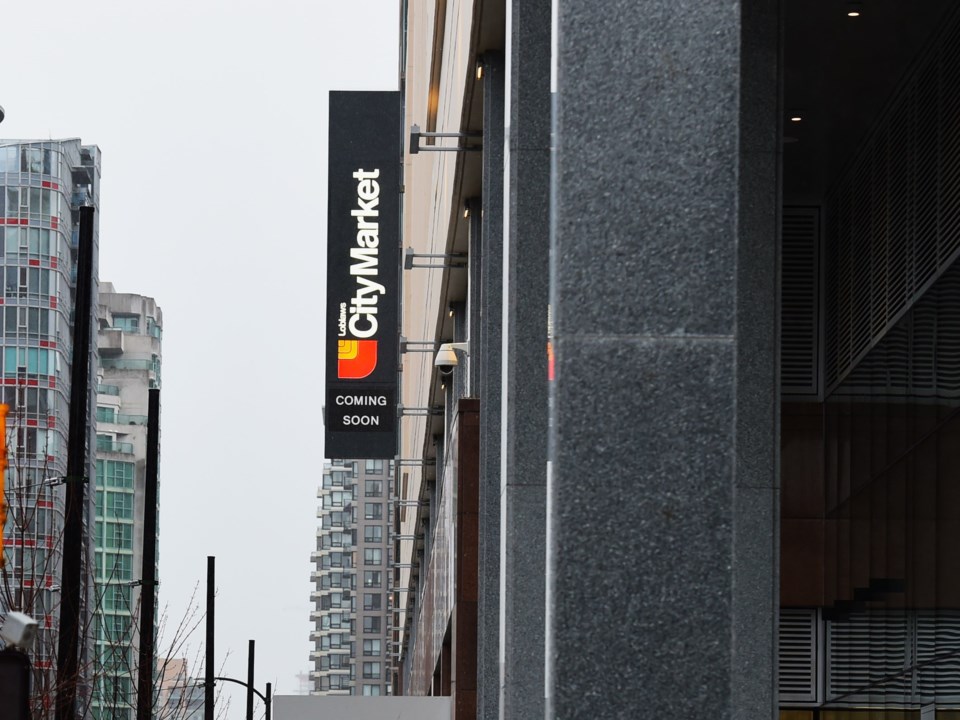 Photos: Massive new downtown Vancouver grocery store confirms winter 2024 opening