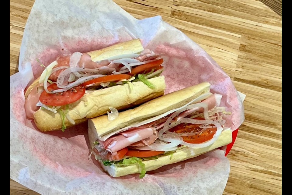 During a sneak preview, Mangia's Sandwiches was making subs like their popular Italian Deli done "classic" style. The new shop is a sibling to Jo's Italian Deli.