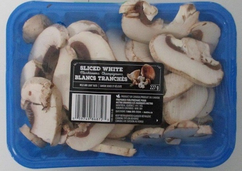 The Canadian Food Inspection Agency (CFIA) is alerting the public that a brand of mushrooms is being recalled due to possible listeria contamination. 