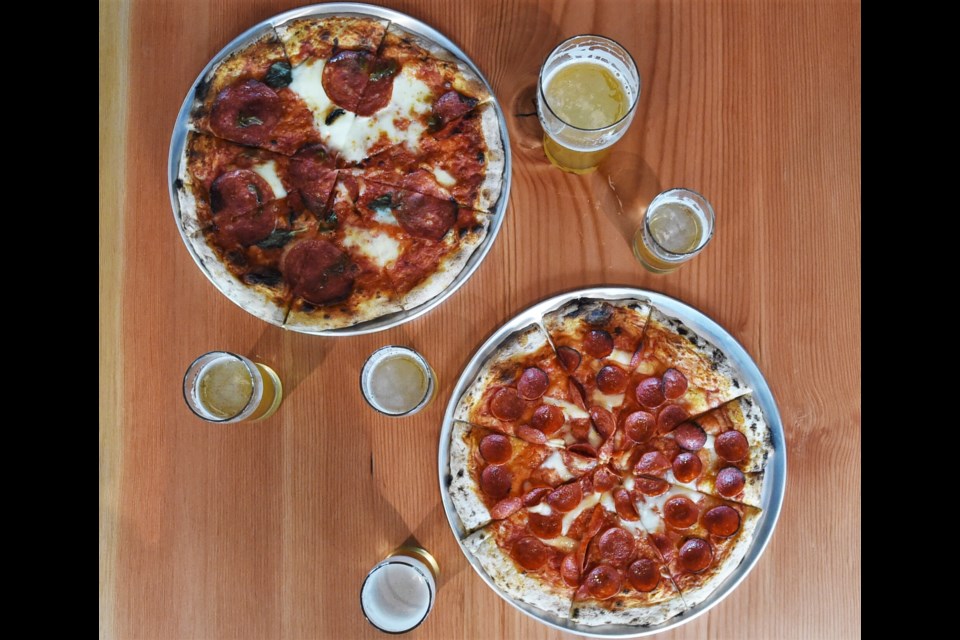 Pizza and beer are at the heart of what's on the menu at North Point Brewing's downtown Vancouver cafe location.