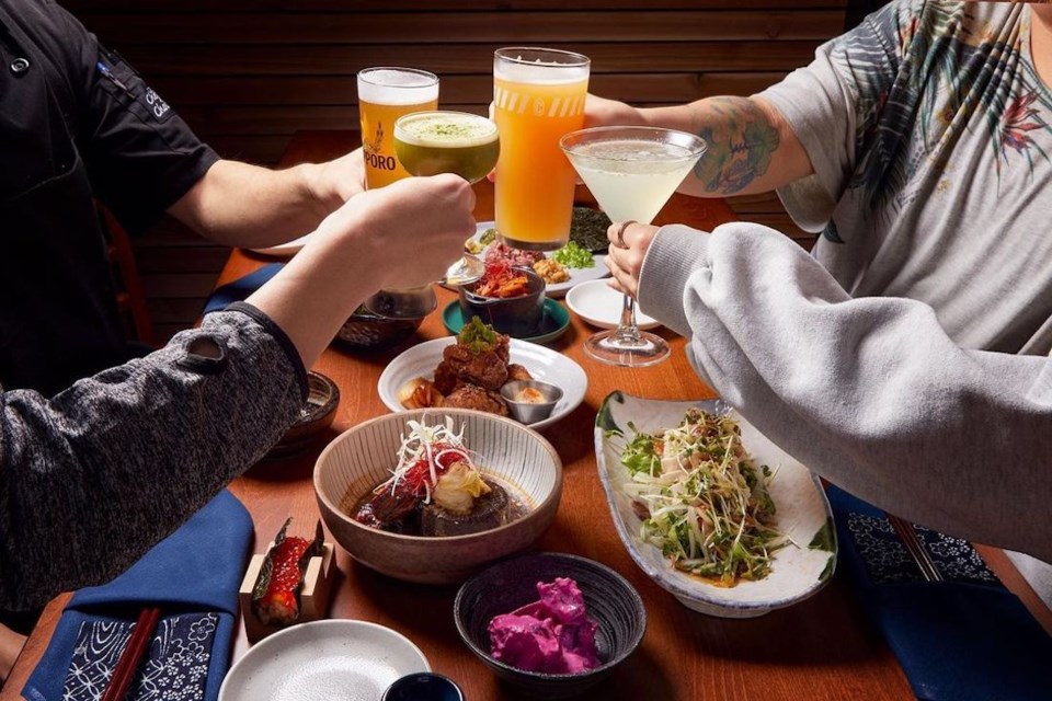 Oku Izakaya Bar is a new Japanese restaurant open in Gastown . 