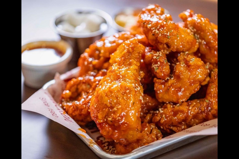 Pelicana Chicken, which began in 1982 in South Korea, opened its first location in 鶹ýӳproper in late 2022, after making its B.C. debut in 2020 in Burnaby.