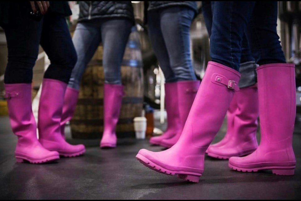 Pink Boots Collaboration Brews are available across Vancouver from a bunch of different breweries.