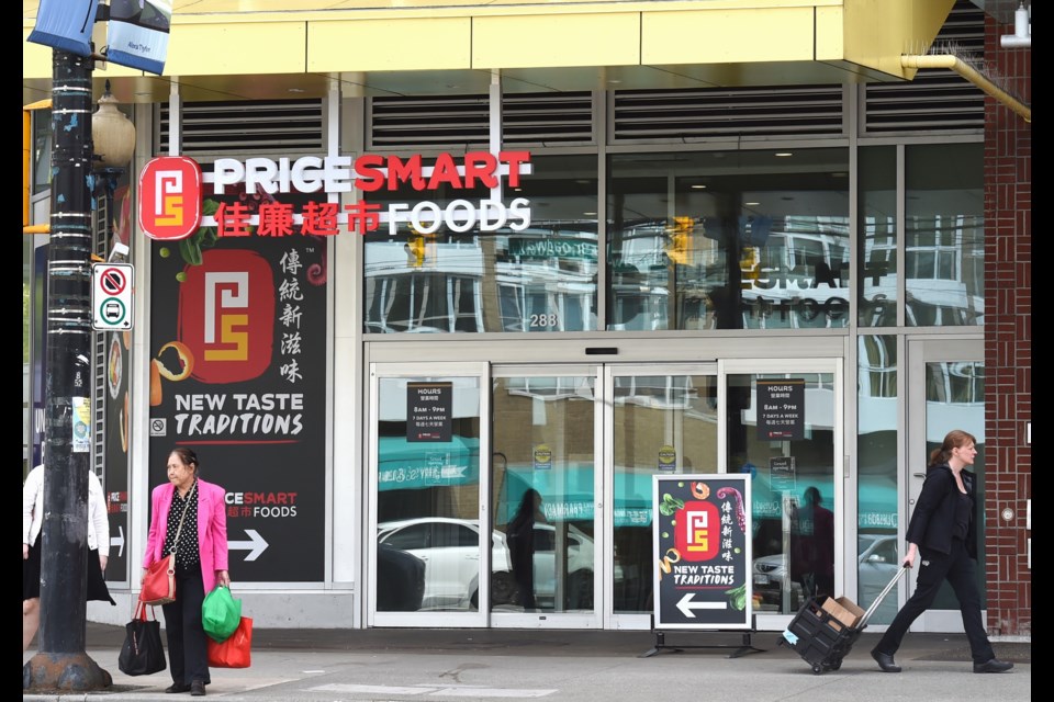 PriceSmart has replaced Nesters Market at the corner of Broadway and Main Street in Vancouver.