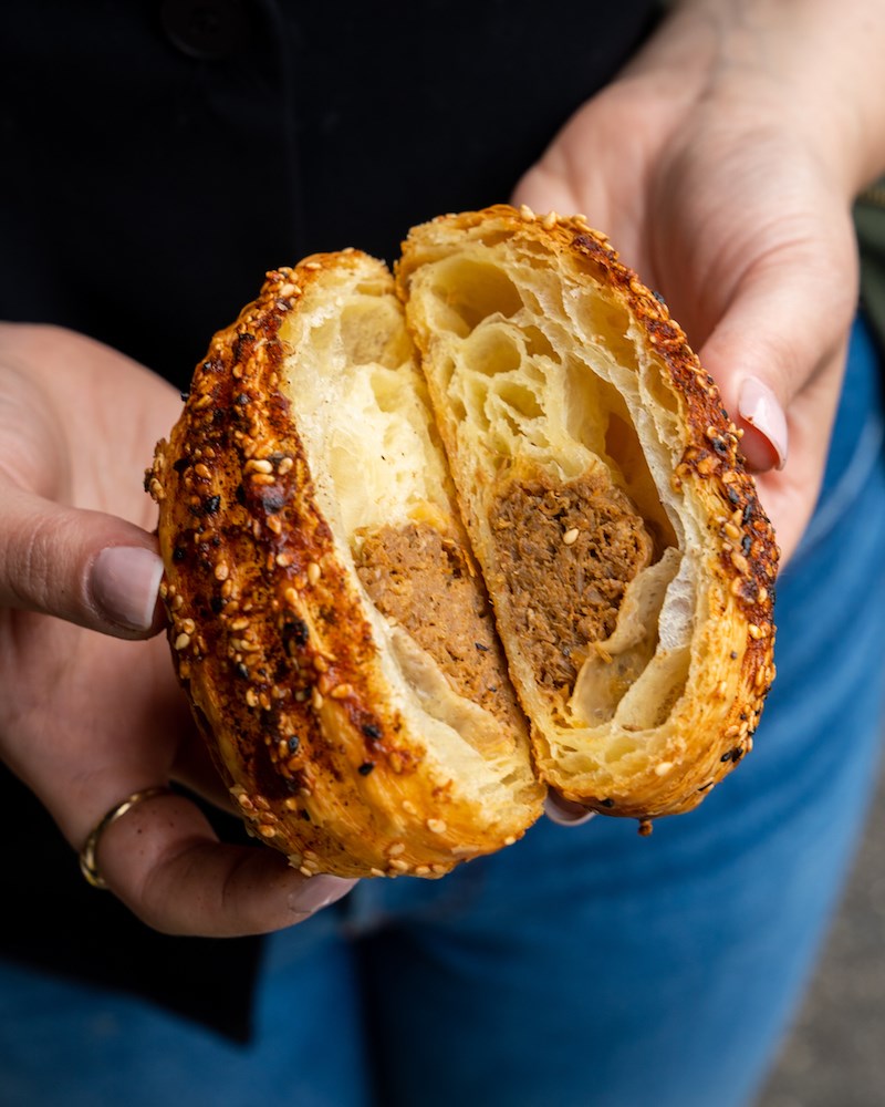 Pulled Pork Croissant - credit Rich Won 4