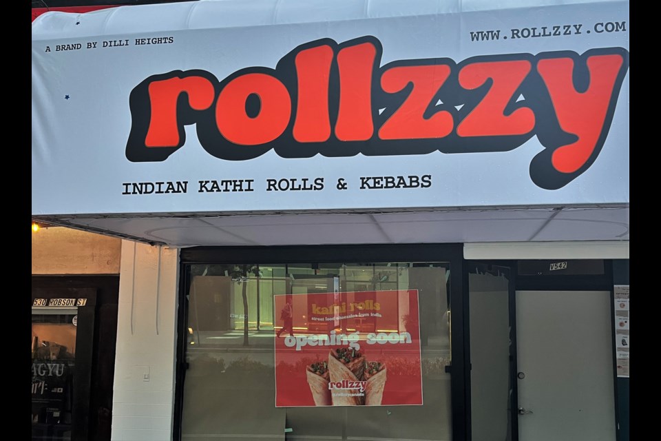 Rollzzy will be opening up on Robson Street "soon."