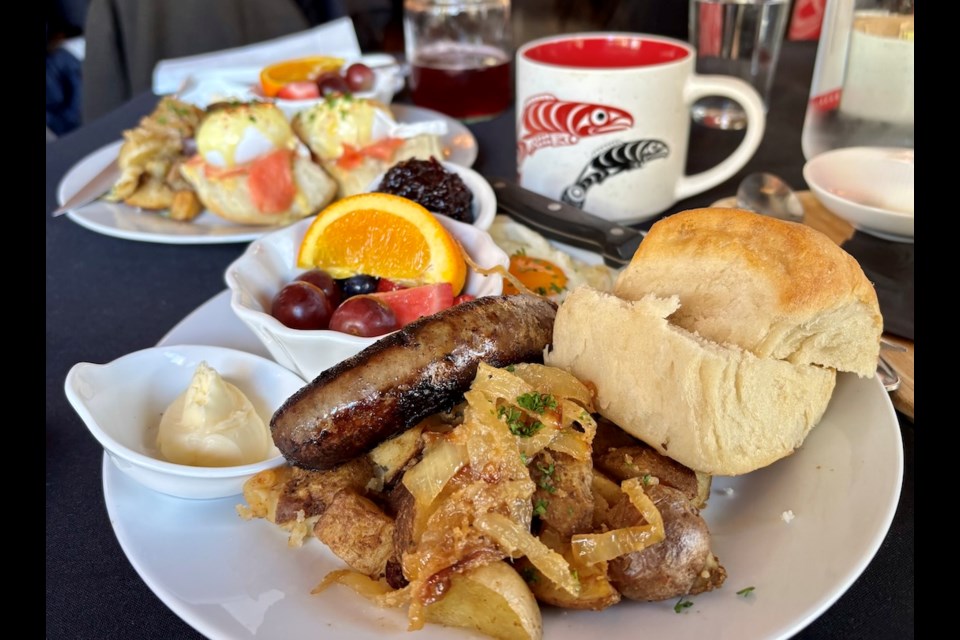 Vancouver's only Indigenous restaurant, Salmon n' Bannock, has a new Sunday brunch, showcasing traditional ingredients in classic dishes.