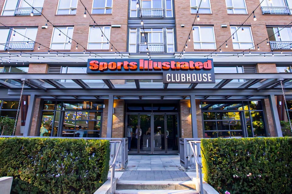 Sports Illustrated has opened its first-ever restaurant venture, called Clubhouse. The new sports pub is at UBC.