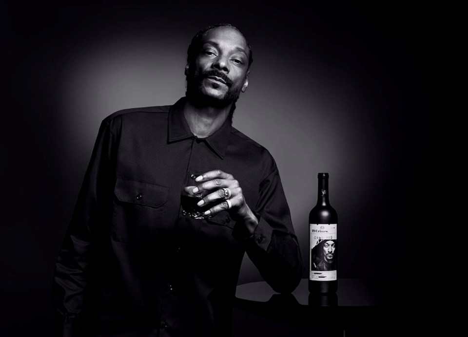 snoop dogg 19 crimed wine coming to bc 