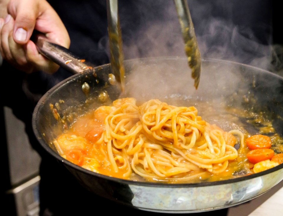 spaghetti-alla-busara-casa-mia-west-vancouver-bc