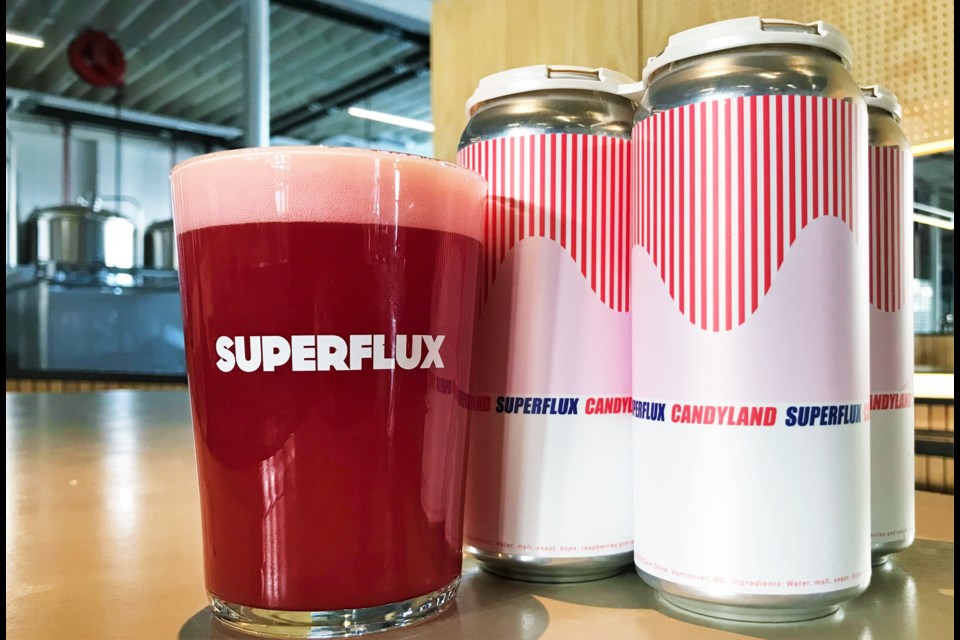 Superflux's Candyland is a sweet, fruity beer excellent for convincing friends who don't like beer that there are more than just bitter beers.