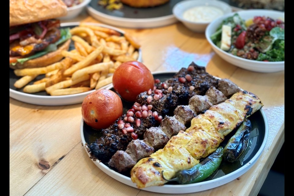 Launched in Burnaby in 2022, Suren has opened its new second location in Vancouver's Kitsilano, featuring a lineup of excellent Persian dishes alongside some pub-style items. Their kababs, particularly the torsh (marinated lamb) are excellent