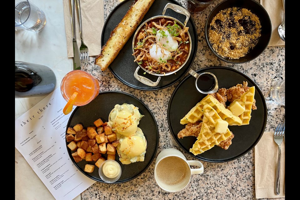 You'll now find an all-day brunch menu available at Their There, the West 4th Avenue coffee shop that's a sibling to the award-winning AnnaLena