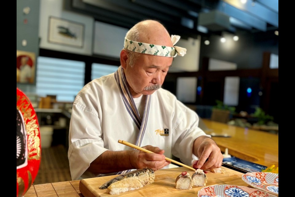 Chef Hidekazu Tojo is the subject of a new documentary screening as part of the 鶹ýӳInternational Film Festival. The inventor of the California Roll also has a companion tasting menu available at Tojo's this month.