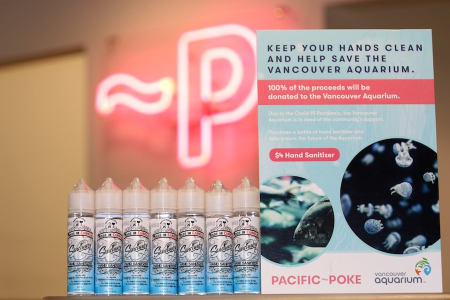 hand-sanitizer-pacific-poke-vancouver-aquarium