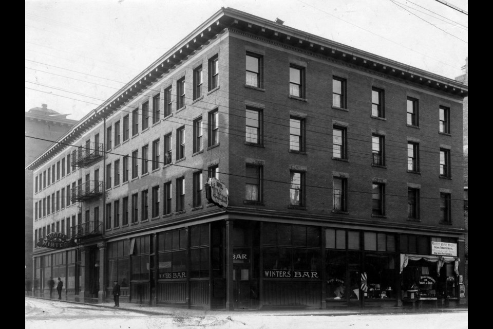 The Hotel Winters circa 1913. Reference code: AM1376-: CVA 359-34