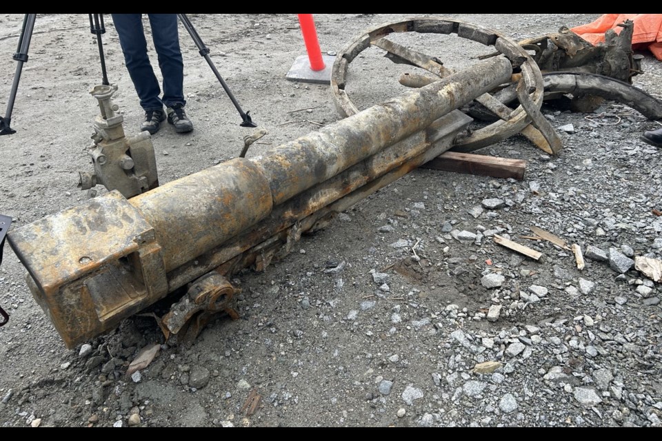 A piece of field artillery more than 100 years old was found buried at Vancouver's PNE at the end of March 2025.