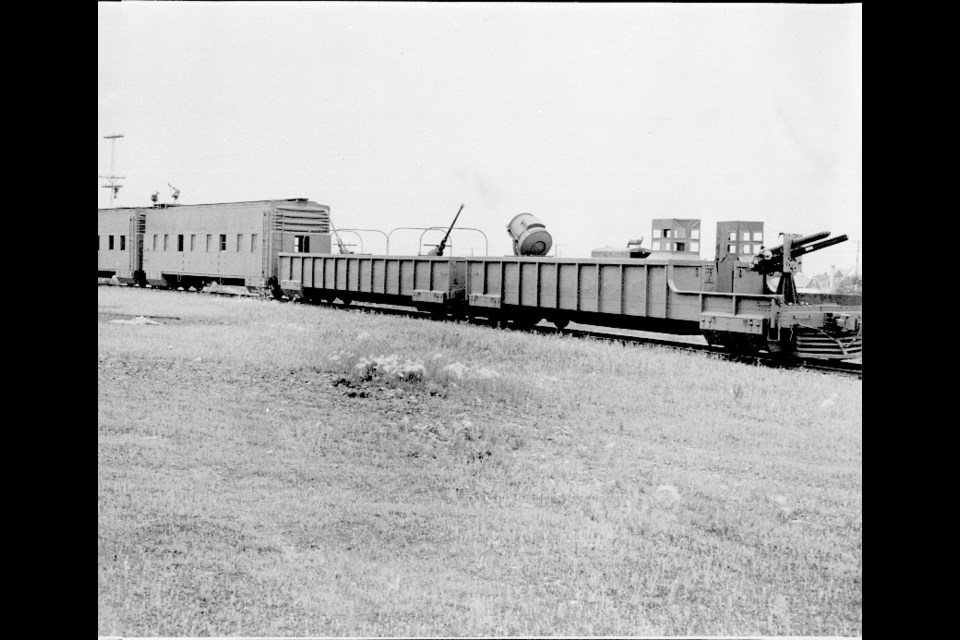 Skeena armoured train. Photo: Ingenium x-19435