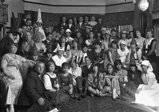 A Halloween party in the 1910s.
VPL Accession Number: 18344