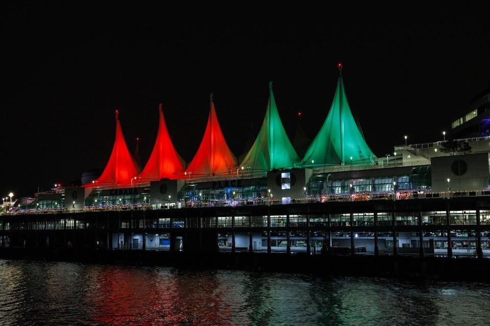 Christmas at Canada Place will feature breathtaking festive displays over the holidays in Vancouver, B.C.