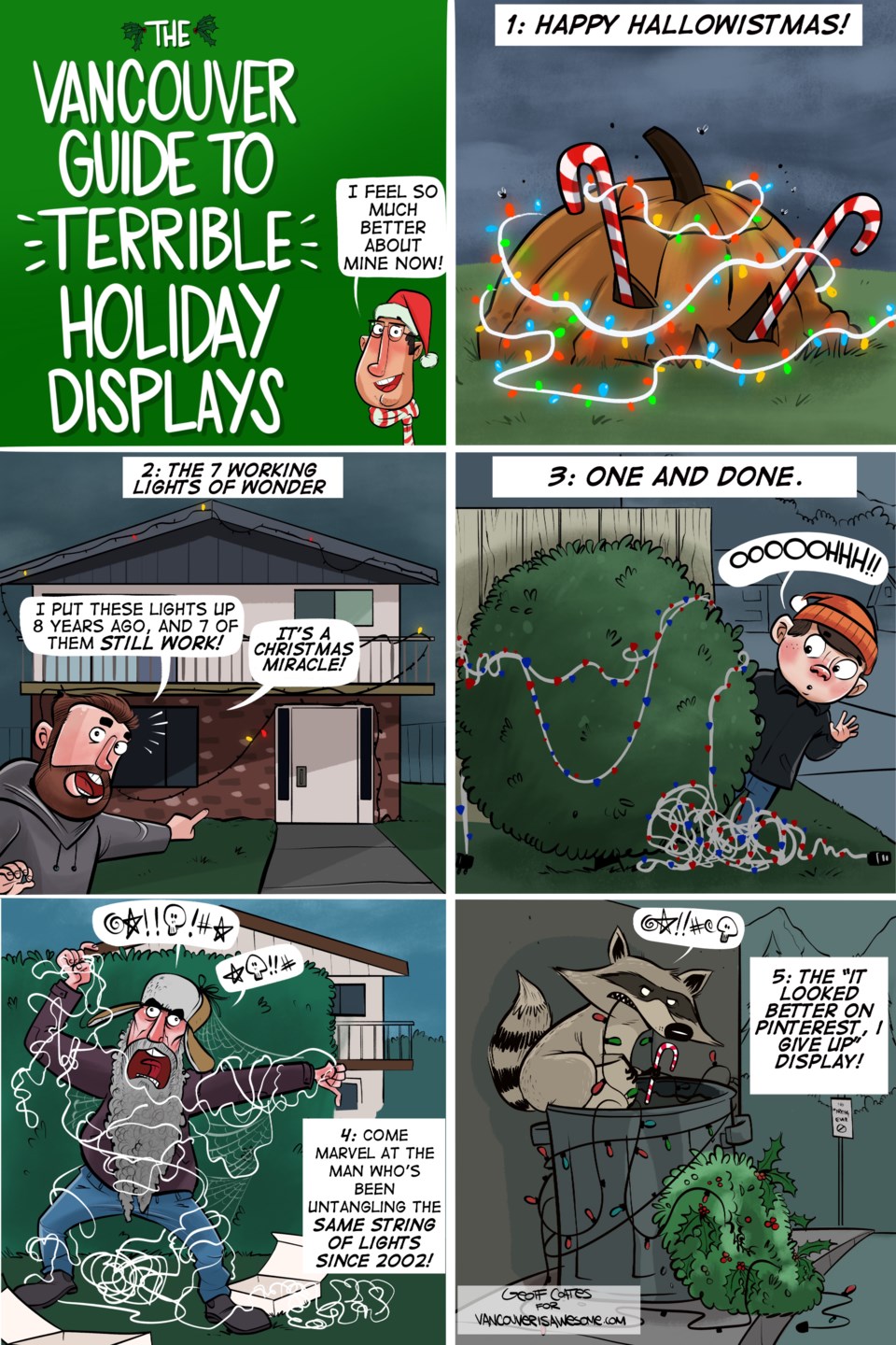 Cartoon: The Vancouver guide to terrible holiday displays - Vancouver Is  Awesome