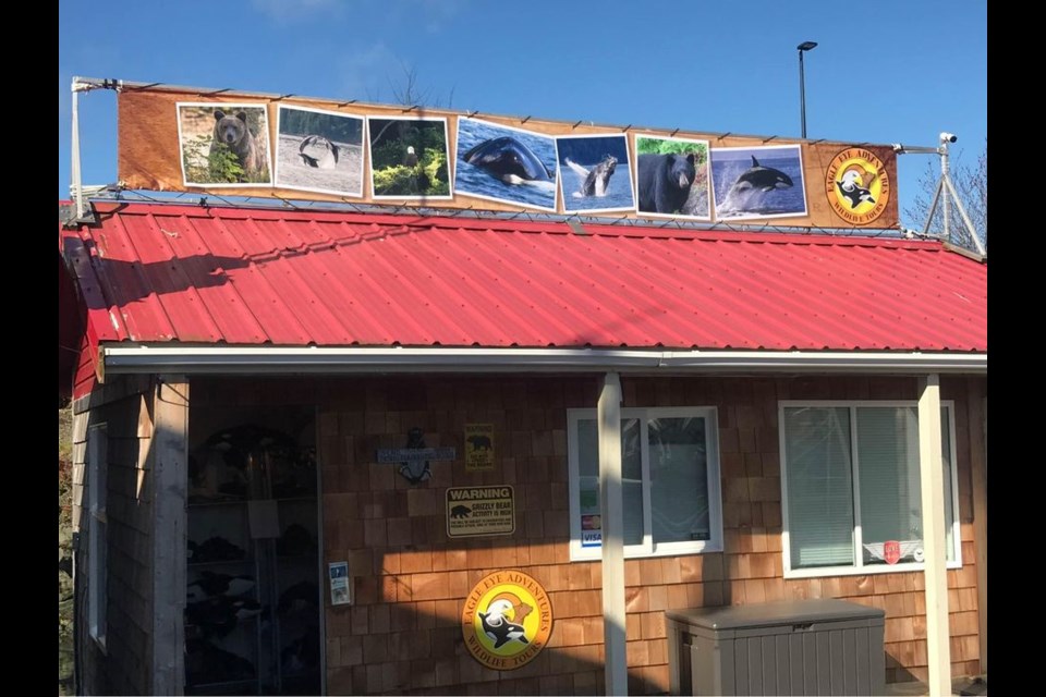 There's a floating office for sale in Campbell River, B.C. but you have to get it out of the water.