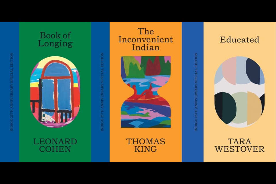 Four Vancouver artists have designed limited edition covers for 11 iconic books in celebration of Indigo's 25th anniversary. 