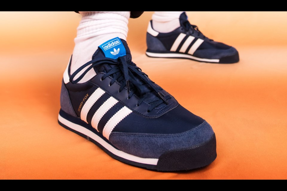 A special edition Adidas shoe is being released in honour of Terry Fox.