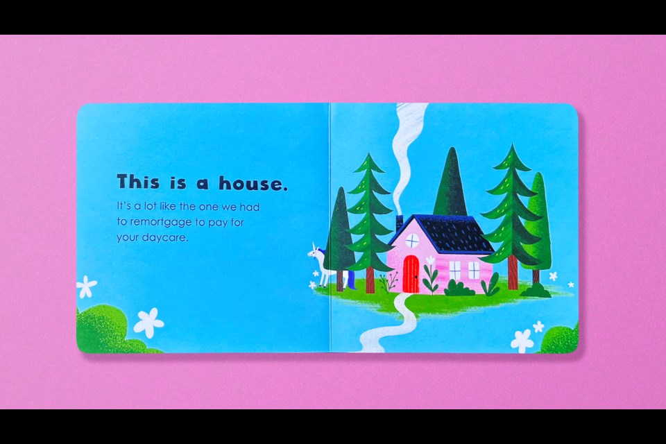 A pair of 鶹ýӳcreatives have created a baby book that pokes fun at the struggles of new parenthood.