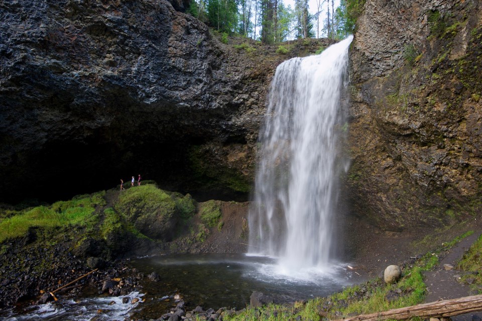 Moll Falls, Wells Gray Park, Clearwater, British Columbia, Canada  From Kelly Funk Clearwater CTO 2014