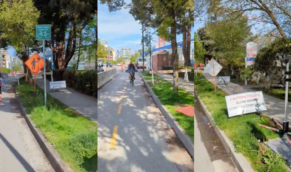 blocked-sidewalk-signage-vancouver