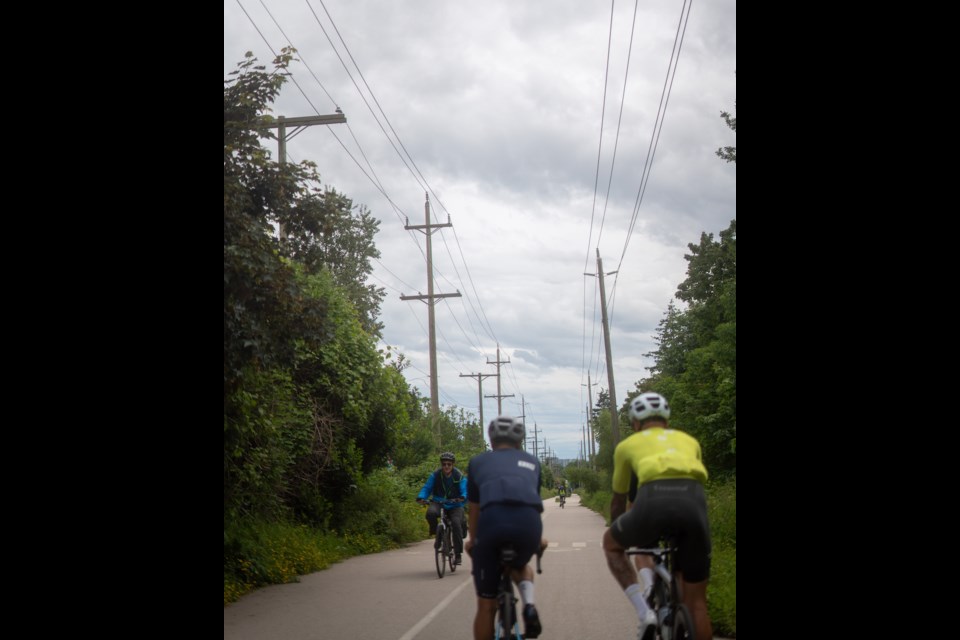 All bikes and all fitness levels should have little difficulty in traversing the entire greenway.
