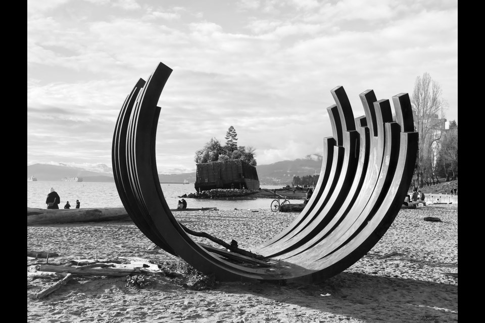 The brothers have come up with an idea for Vancouver's English Bay Barge to become a sort of island forest.