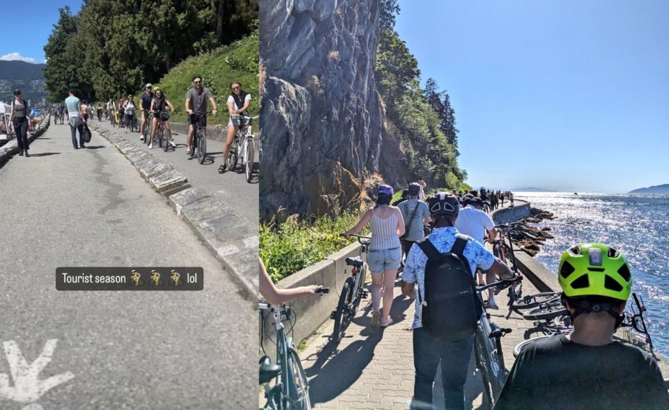 stanley-park-bike-lane-crowded