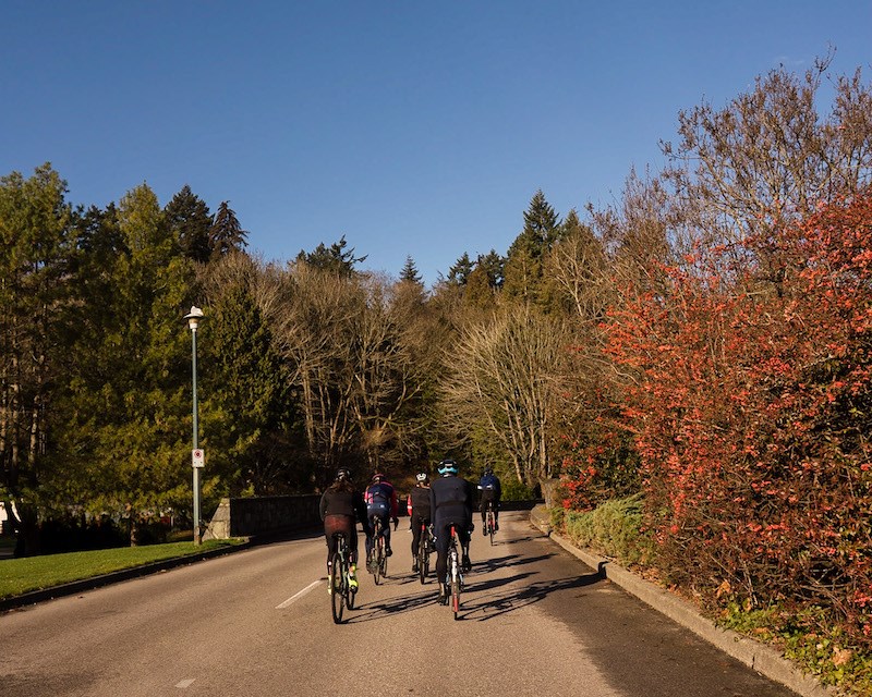 Stanley Park's bike route is iconic