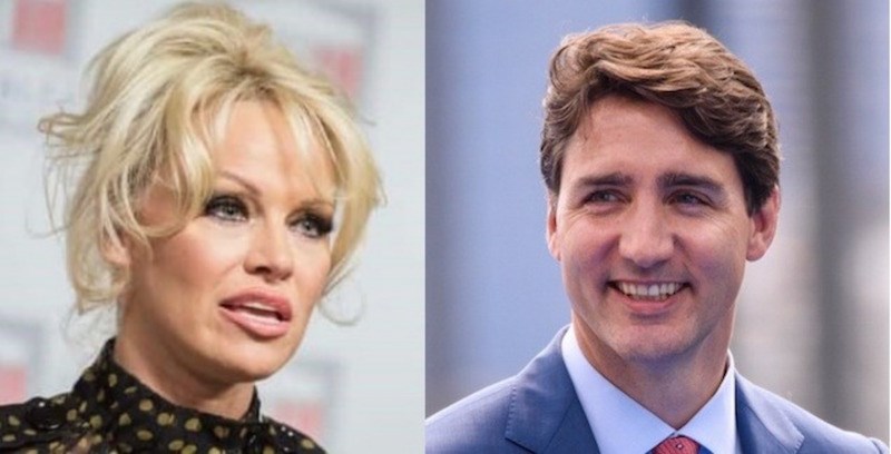 pamela-anderson-justin-trudeau