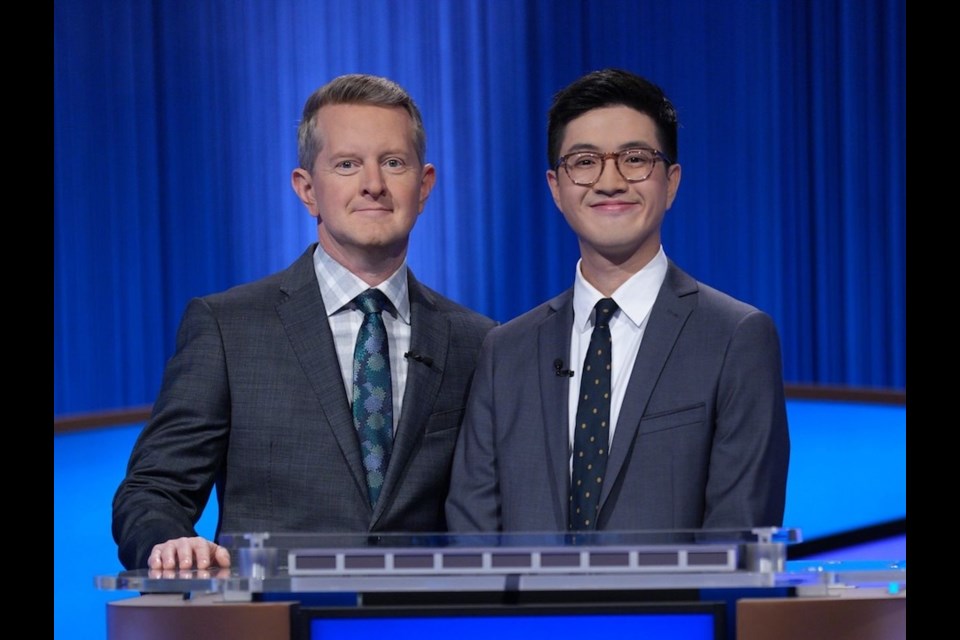 Liaw says time passes quickly when you are on stage with Ken during a round of Jeopardy. 