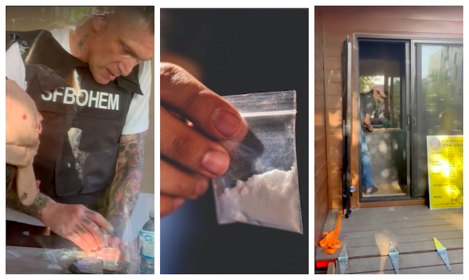 Jerry Martin in Vancouver, B.C. is selling cocaine, heroin, and meth from a mobile store in the DTES. 