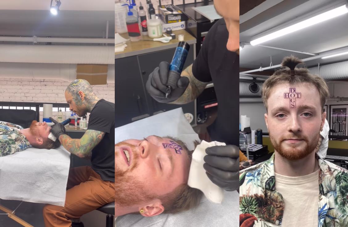 Is the 'hot dogs' cross face tattoo real? - Vancouver Is Awesome