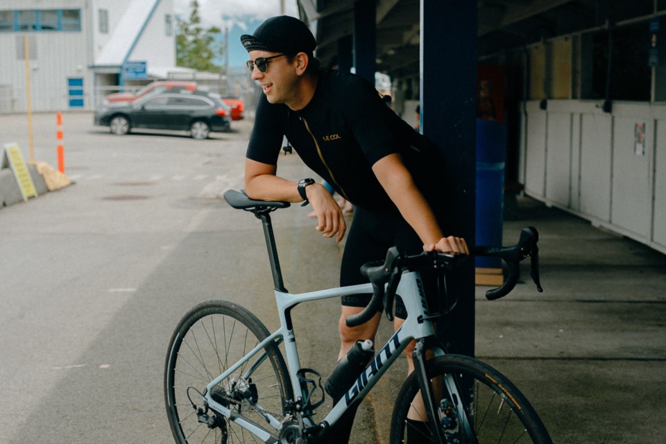 Langley man Sean Dalin is riding from West Kelowna to Kitsilano Beach in support of the BC Cancer Foundation on Aug. 28.