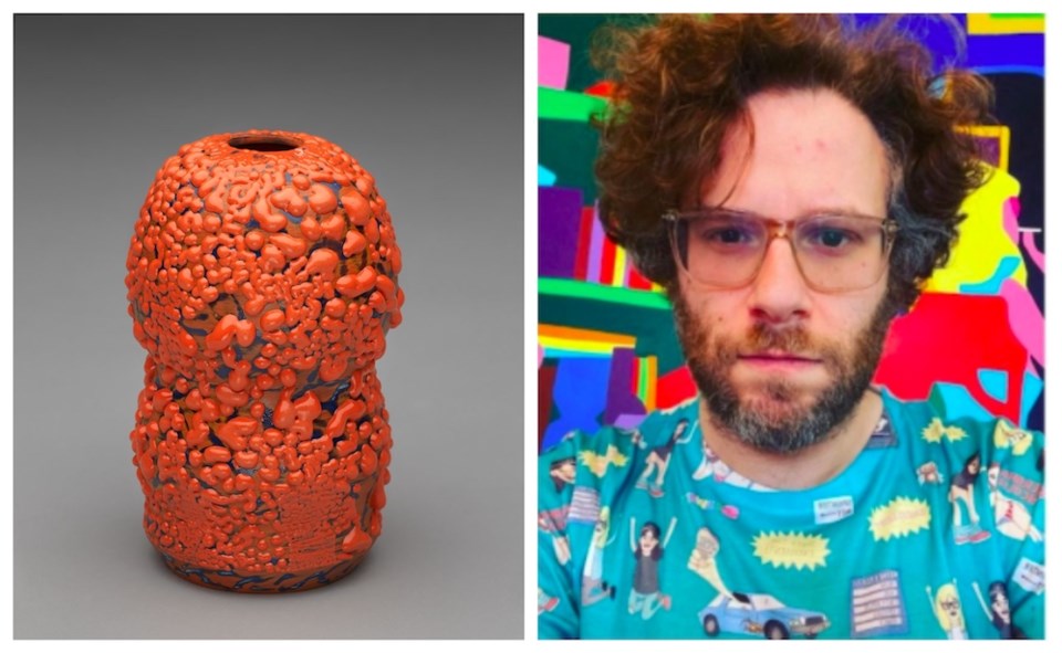 Why Seth Rogen is donating this vibrant vase in Vancouver Vancouver