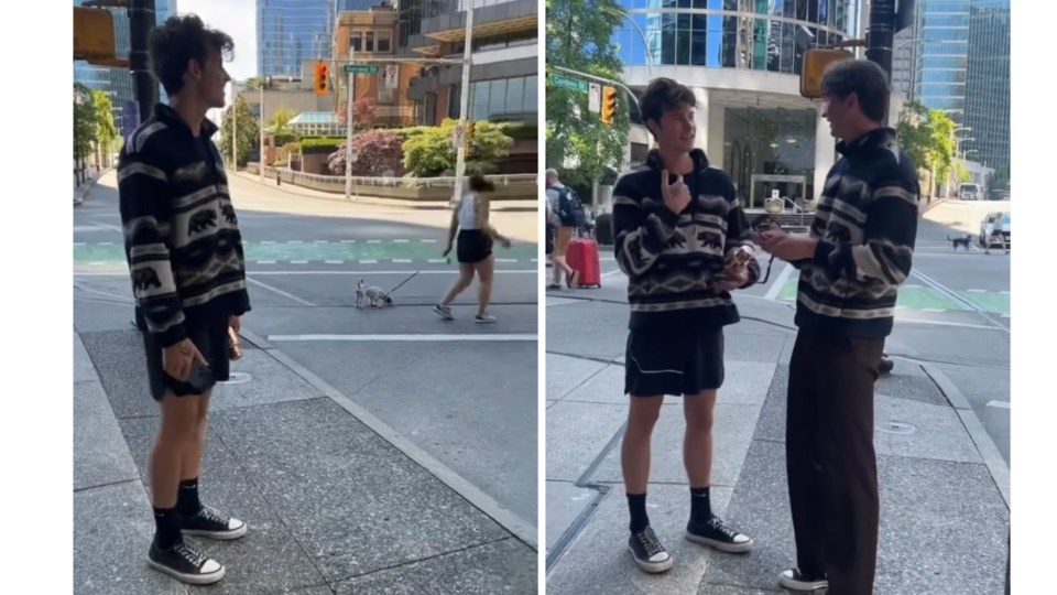 Shawn Mendes twinning in Vancouver